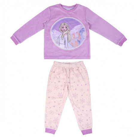 PIJAMA LARGO VELOUR COTTON FROZEN II