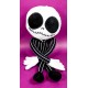 Incubo prima di Natale peluche Jack Skellington gambe lunghe