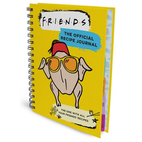 CUADERNO PARA RECETAS FRIENDS 22CM