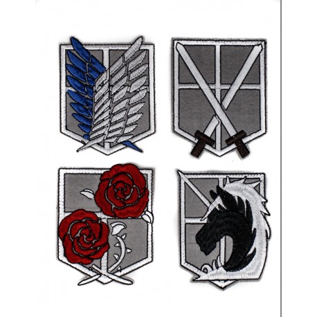 Attack on Titan patches guilds