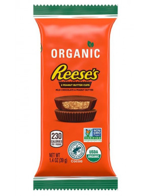 Reese's Orgánicos Chocolate y Crema de Cacahuete