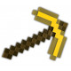 Replica Piqueta de Oro Minecraft 