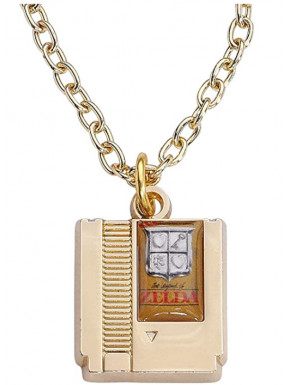 Zelda - Cartridge Necklace Gold