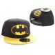 Casquette visière jaune Batman