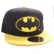 Casquette visière jaune Batman