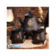 HARRY POTTER - Teapot - with Hogwarts cauldrons set