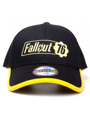 Gorra Fallout 76 amarillo Logo