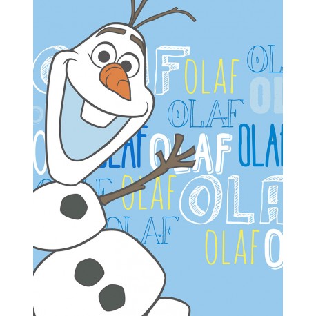 Frozen fleece blanket Olaf