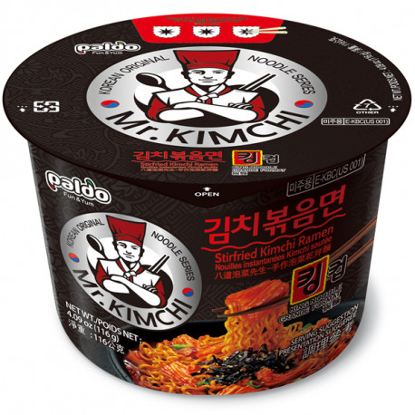 KING CUP RAMEN PALDO MR. KIMCHI SALTEADO 116G