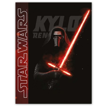 Coperta in pile di Kylo Ren