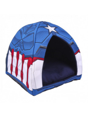 Cueva cama para mascotas Capitán América Marvel