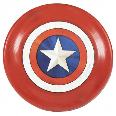FRISBEE PARA PERRO AVENGERS CAPITAN AMERICA