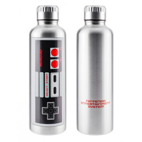 BOTELLA METALICA NINTENDO NES