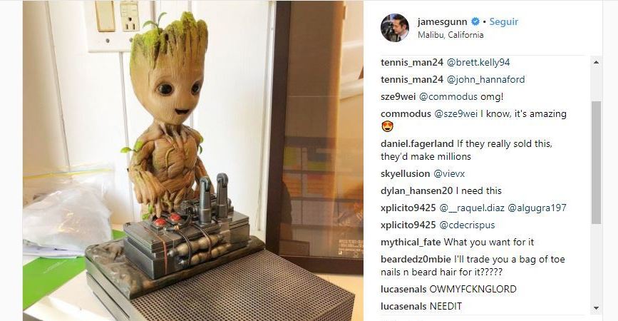 ¡Queremos a ese Groot en nuestra consola!
