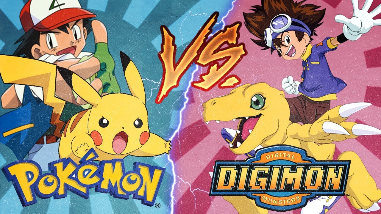 frase cuota de matrícula carril Pokémon vs. Digimon, ¿qué serie era mejor? - Blog La Frikileria