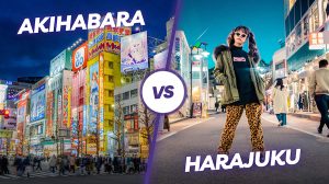 Akihabara vs Harajuku barrios frikis Tokio Japón