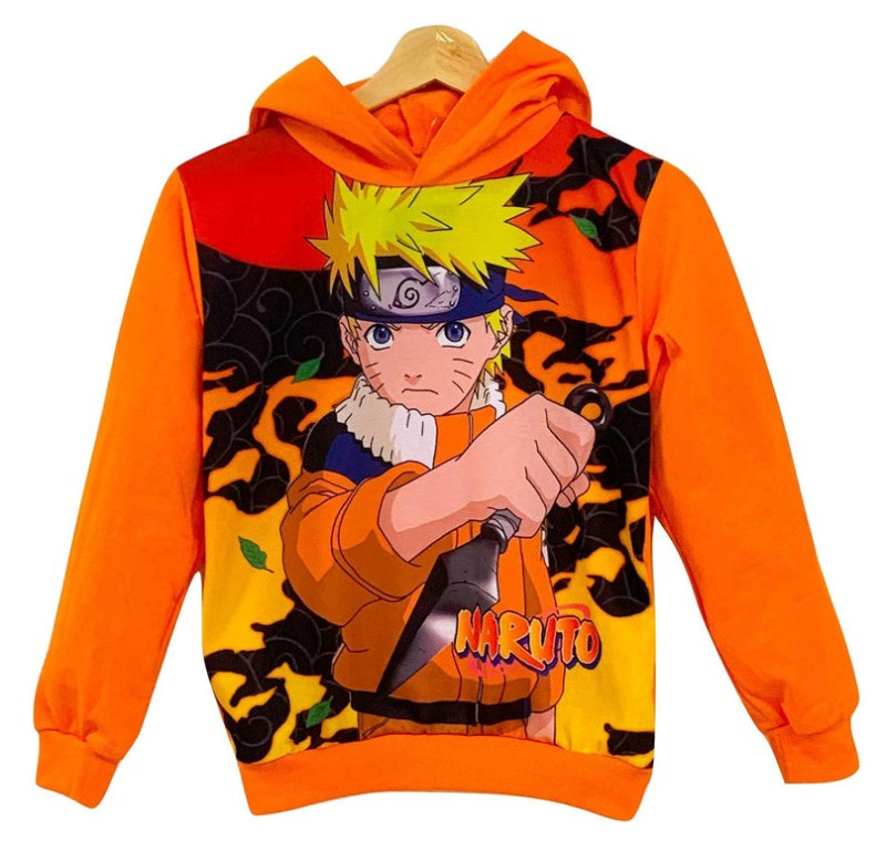 Sudadera infantil Naruto naranja