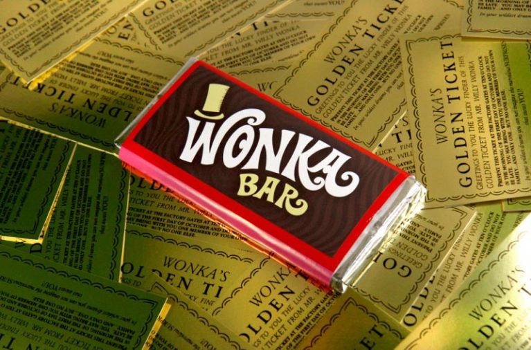 Tableta chocolate Wonka classic edition