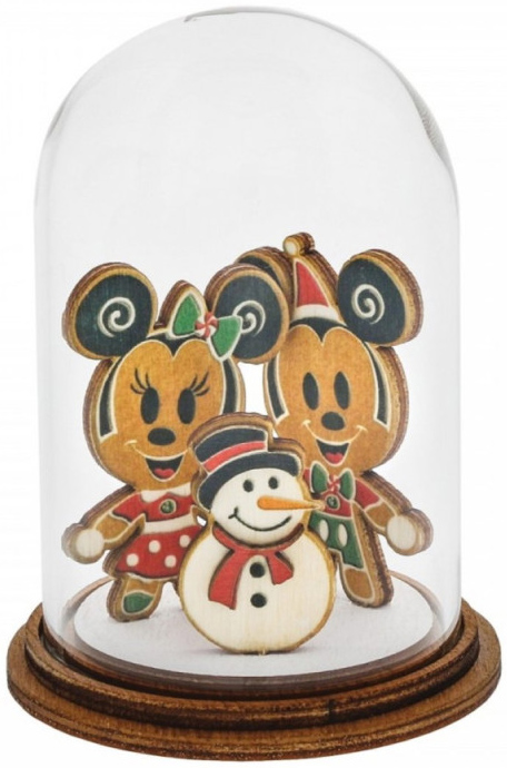 Decoracion De Navidad Mickey Minnie y Snowman