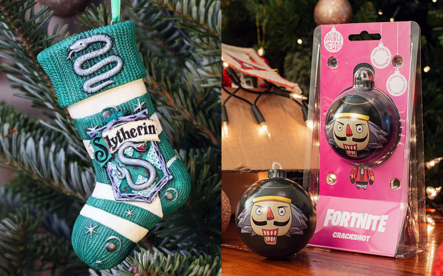 Decoración de Navidad Harry Potter Calcetín Hufflepuff