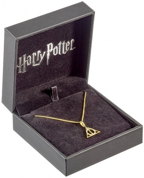 Collar Harry Potter Las Reliquias De La Muerte plata dorada