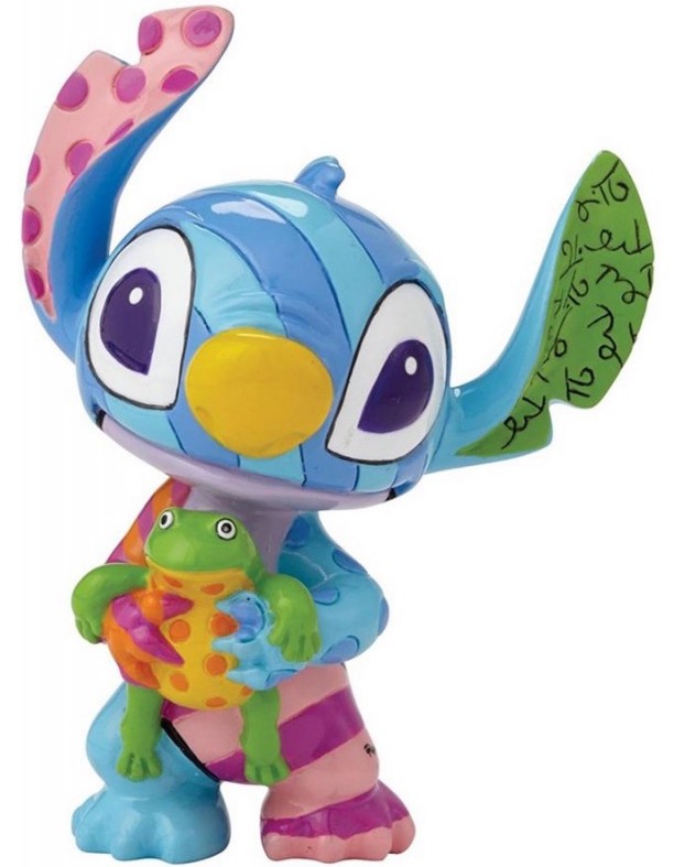 Figura Stitch con Rana Disney Britto 9 cm
