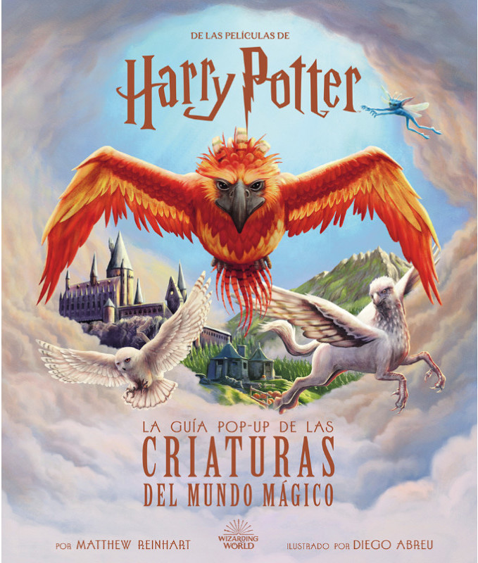 La guía pop-up de criaturas del mundo mágico de Harry Potter
