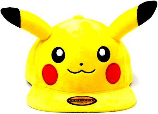 Gorra orejitas Pokemon Pikachu