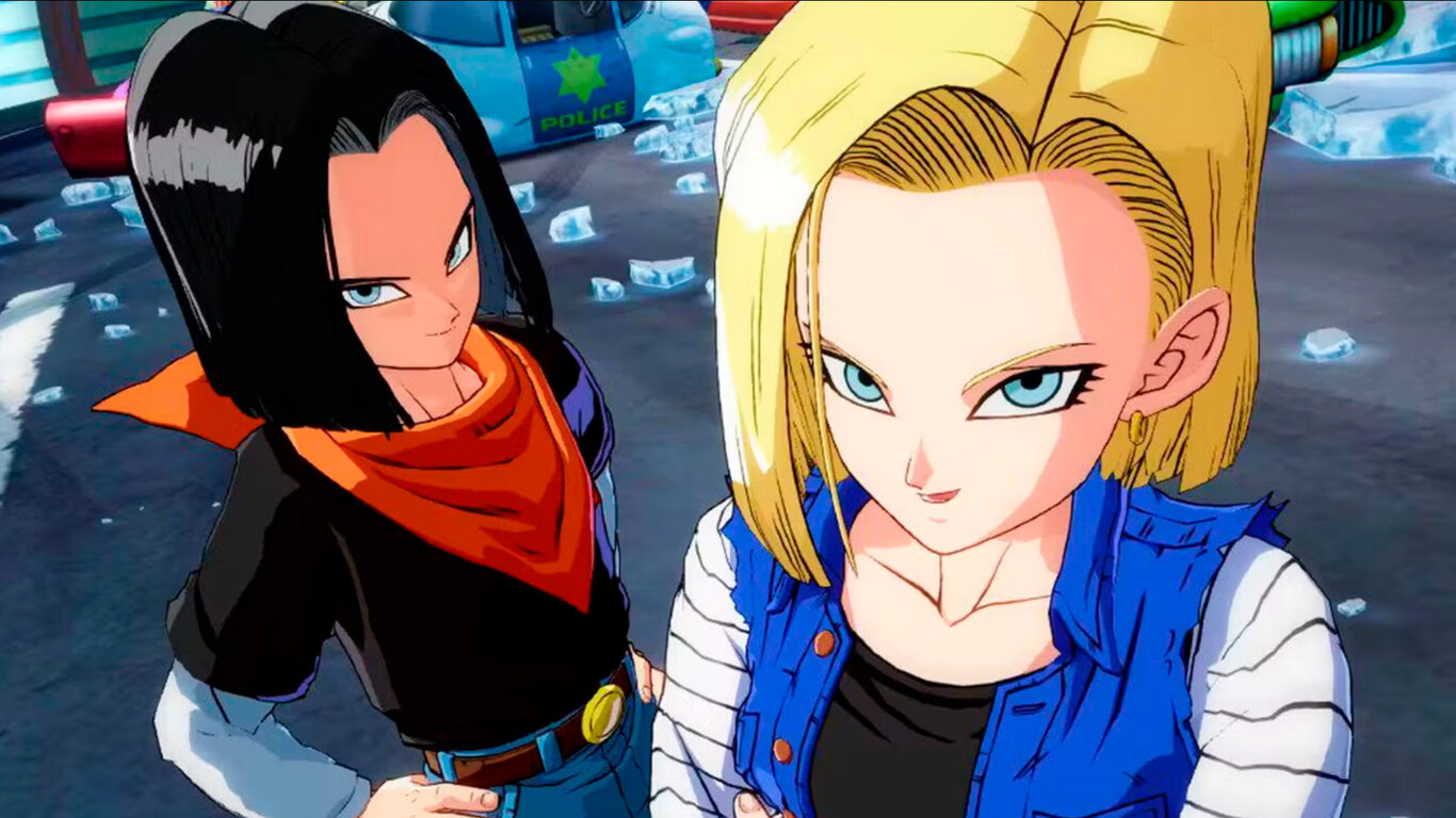 Androides C17 y C18 Dragon Ball