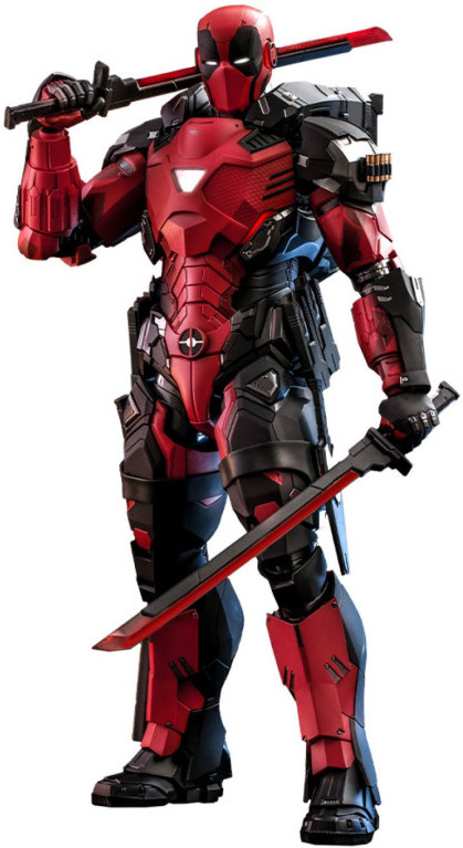 Figura Deadpool Armorized Warrior Marvel Comic