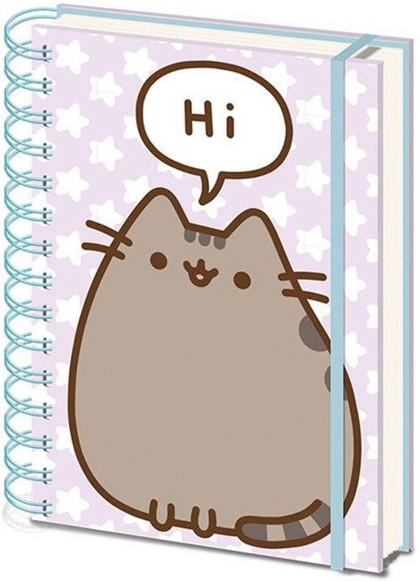 Cuaderno espiral Pusheen A5 Hi!