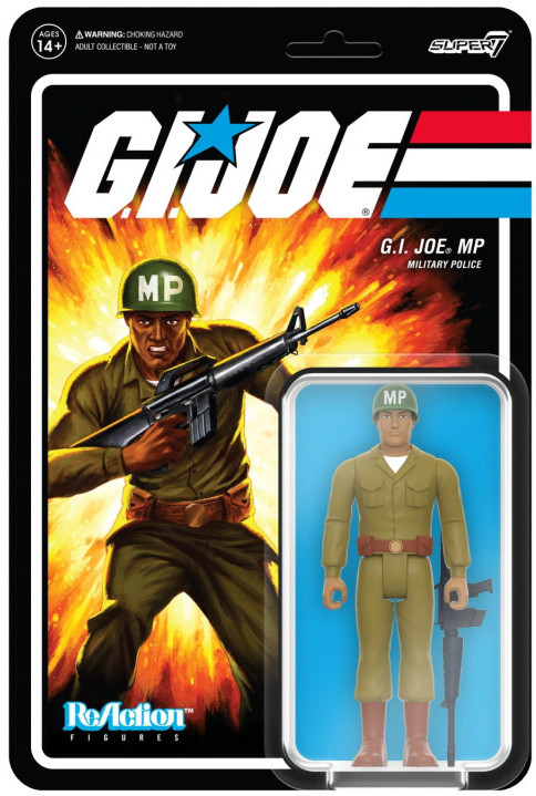 Figura Reaction G.I. Joe Mp Clean Shaven Brown