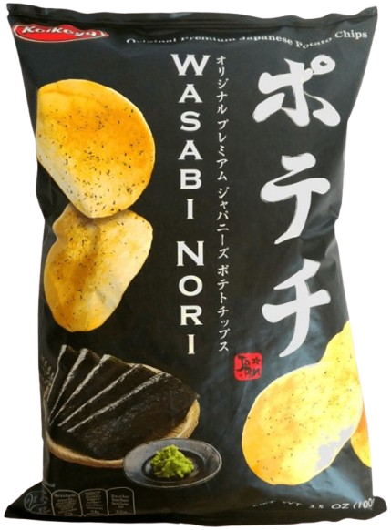 Patatas fritas Wasabi y Nori Koikeya