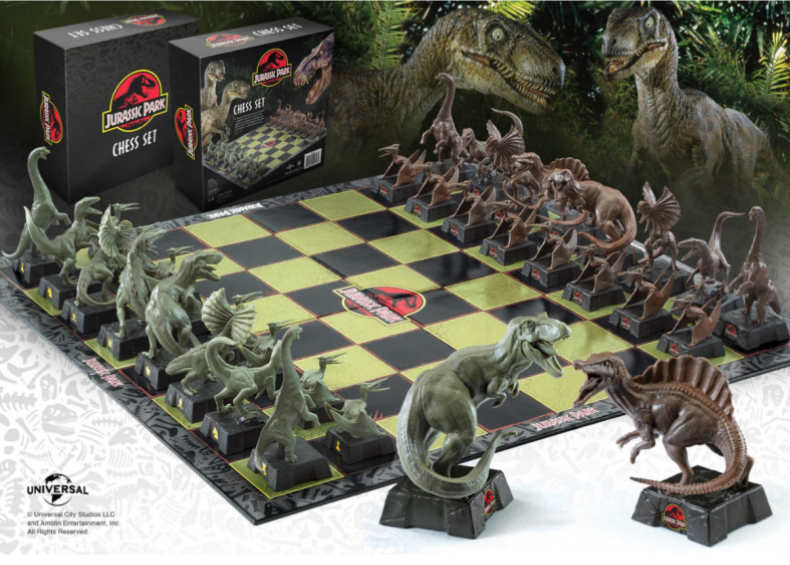 Ajedrez Jurassic Park Deluxe The Noble Collection 