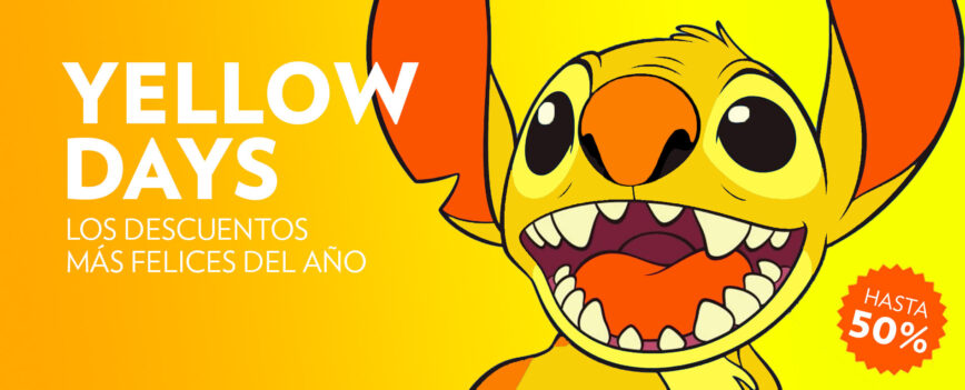 ¡Llegan los Yellow Days! La semana más feliz del año... y la hacemos aún mejor 💛🔥