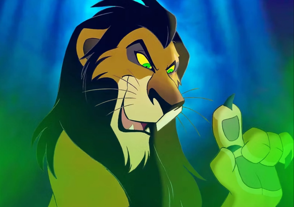 Scar de El Rey León es Leo de zodiaco