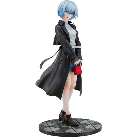 Figura Rebuild Of Evangelion Pvc 1/7 Rei Ayanami Red Rouge 25 Cm 