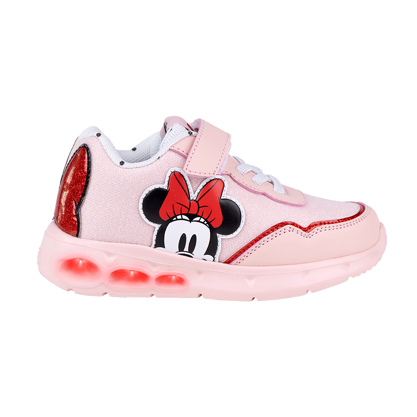 Deportivas con luces Rosas Minnie Mouse Disney EVA