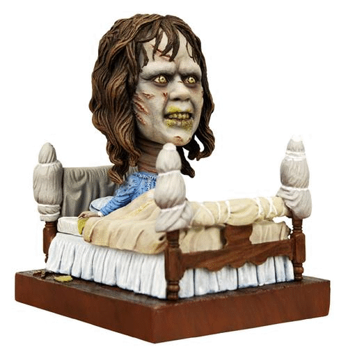 Regan en la cama Head Knocker El Exorcista