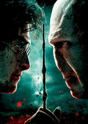 Libreta 3D Harry vs Voldemort 